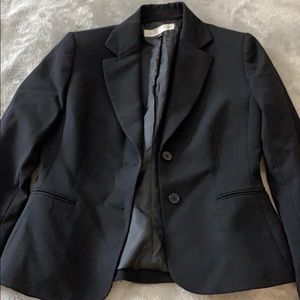 Black suit blazer